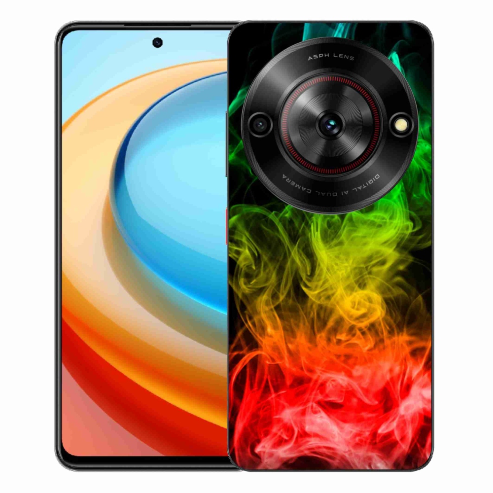 Gélový kryt mmCase na ZTE Blade A75 - abstraktný vzor 7