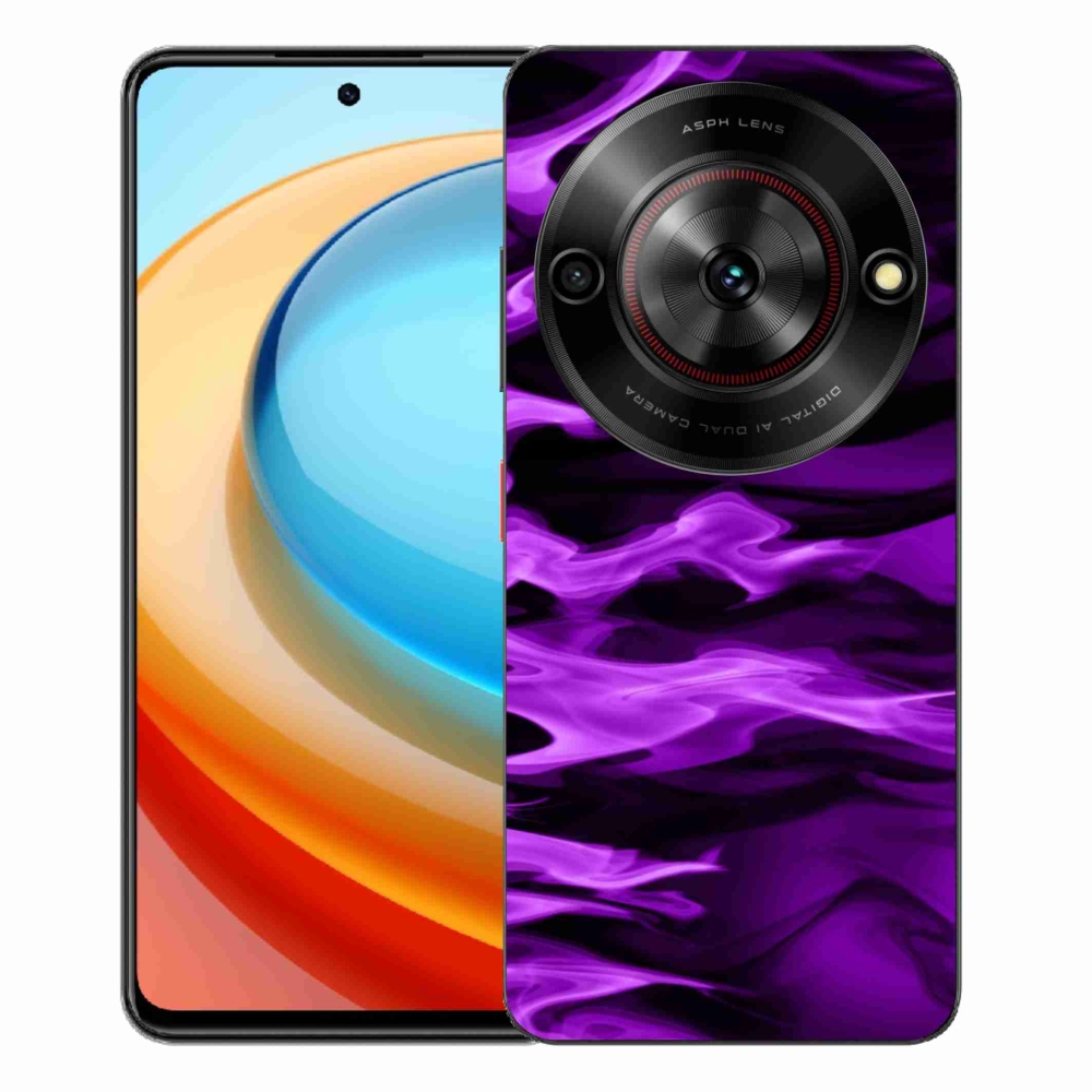 Gélový kryt mmCase na ZTE Blade A75 - abstraktný vzor 9