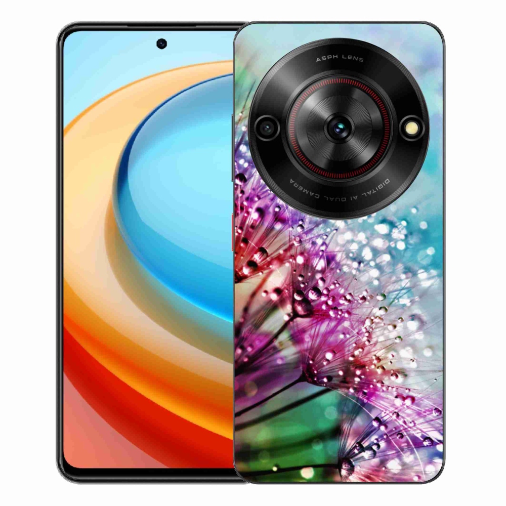 Gélový kryt mmCase na ZTE Blade A75 - farebné kvety