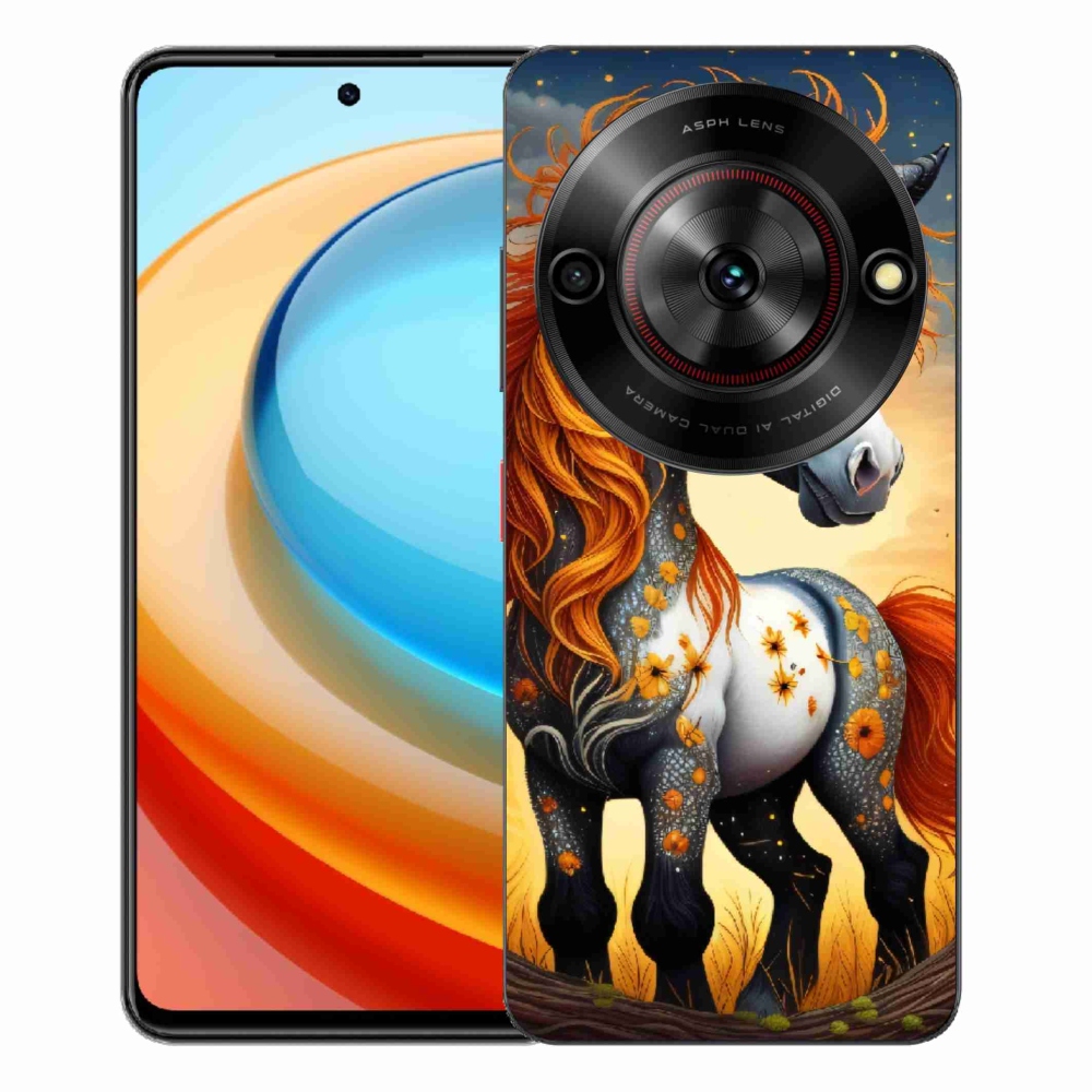 Gélový kryt mmCase na ZTE Blade A75 - farebný poník