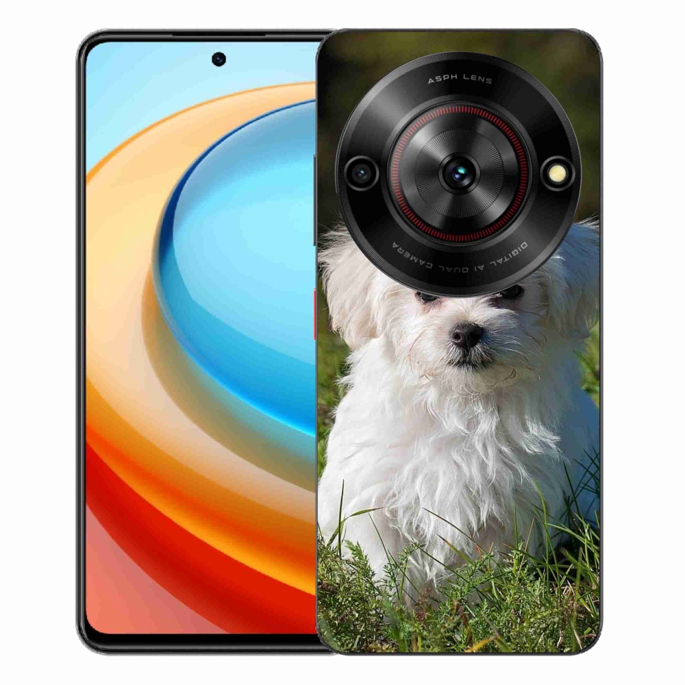 Gélový kryt mmCase na ZTE Blade A75 - bišónik