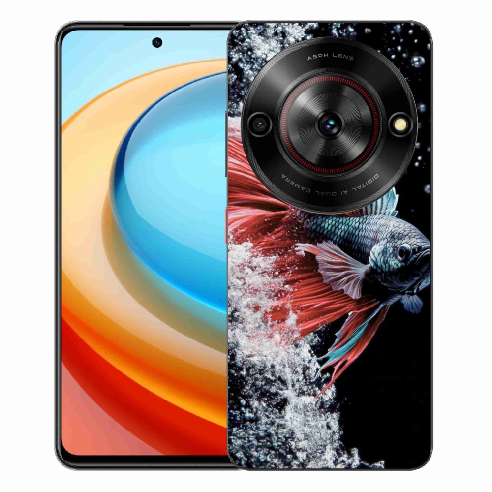 Gélový kryt mmCase na ZTE Blade A75 - bojovníčka pestrá