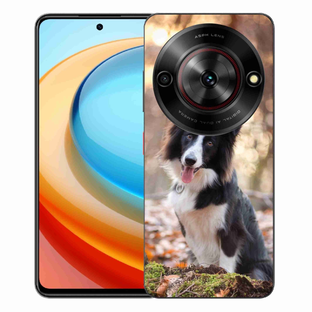 Gélový kryt mmCase na ZTE Blade A75 - border kólia 1