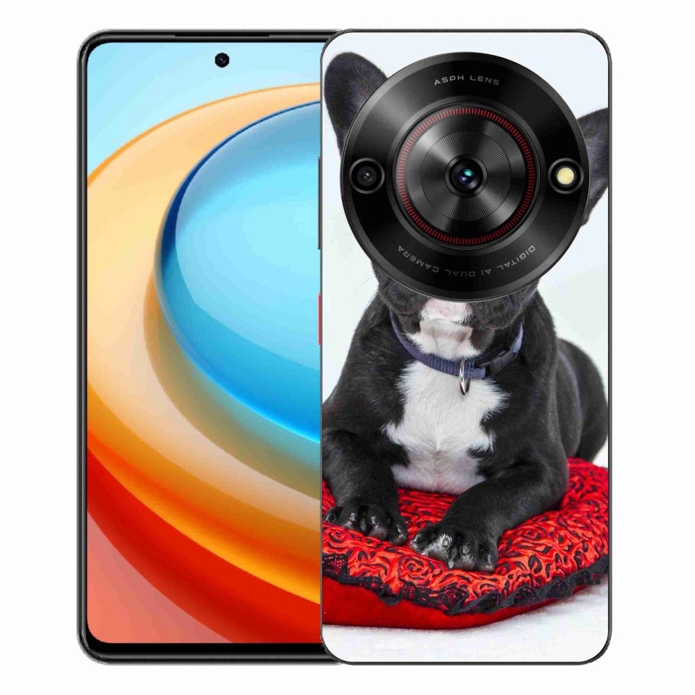 Gélový kryt mmCase na ZTE Blade A75 - buldog