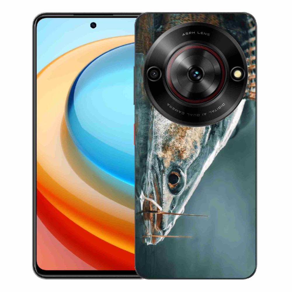 Gélový kryt mmCase na ZTE Blade A75 - zubáč