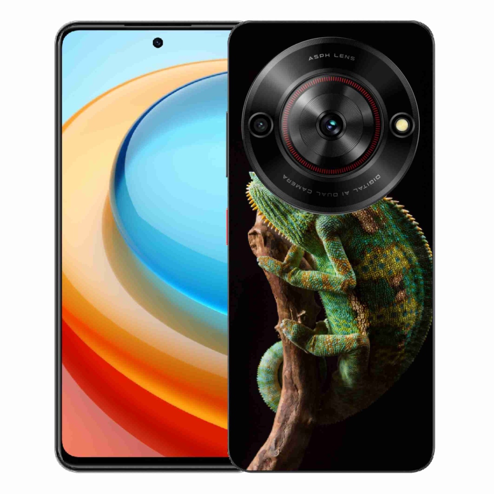Gélový kryt mmCase na ZTE Blade A75 - chameleón