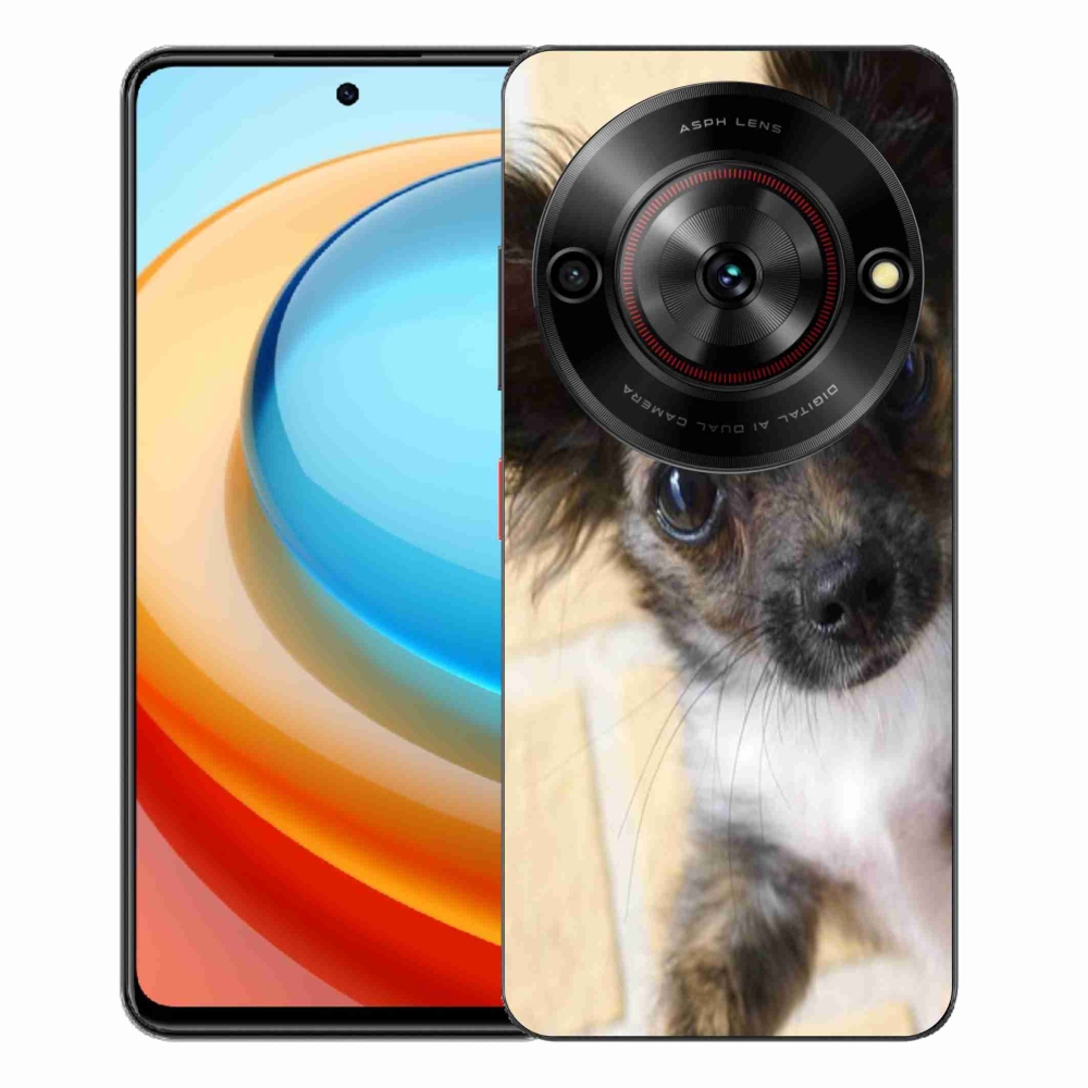 Gélový kryt mmCase na ZTE Blade A75 - čivava 2