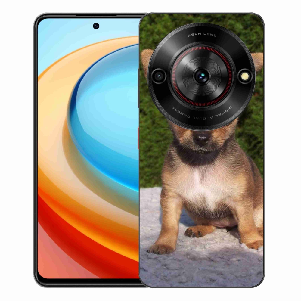Gélový kryt mmCase na ZTE Blade A75 - čivava 3