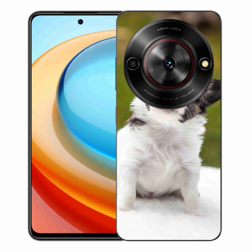 Gélový kryt mmCase na ZTE Blade A75 - čivava 4