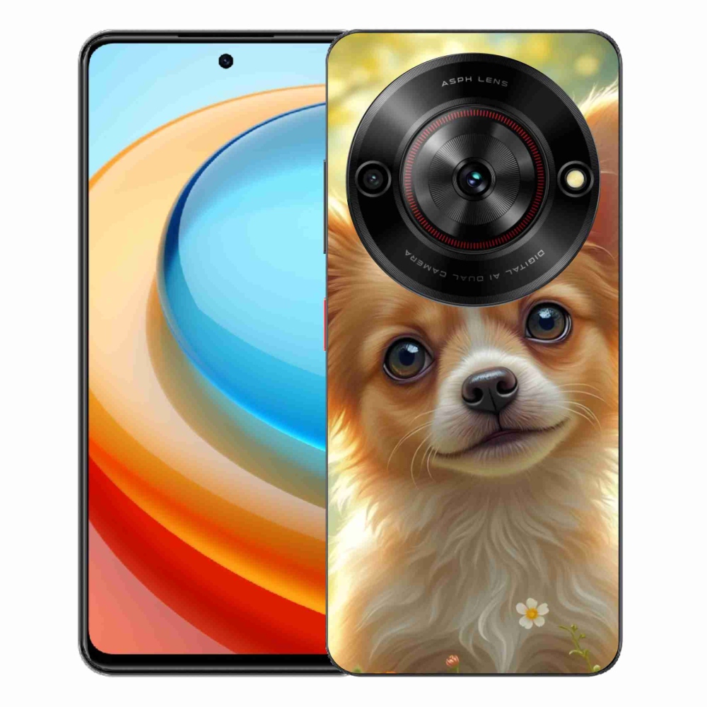 Gélový kryt mmCase na ZTE Blade A75 - čivava 5