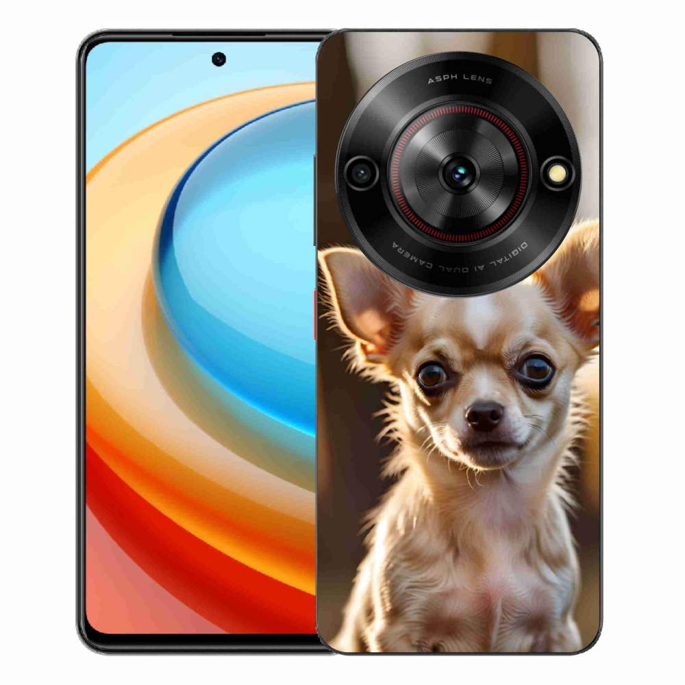 Gélový kryt mmCase na ZTE Blade A75 - čivava 6