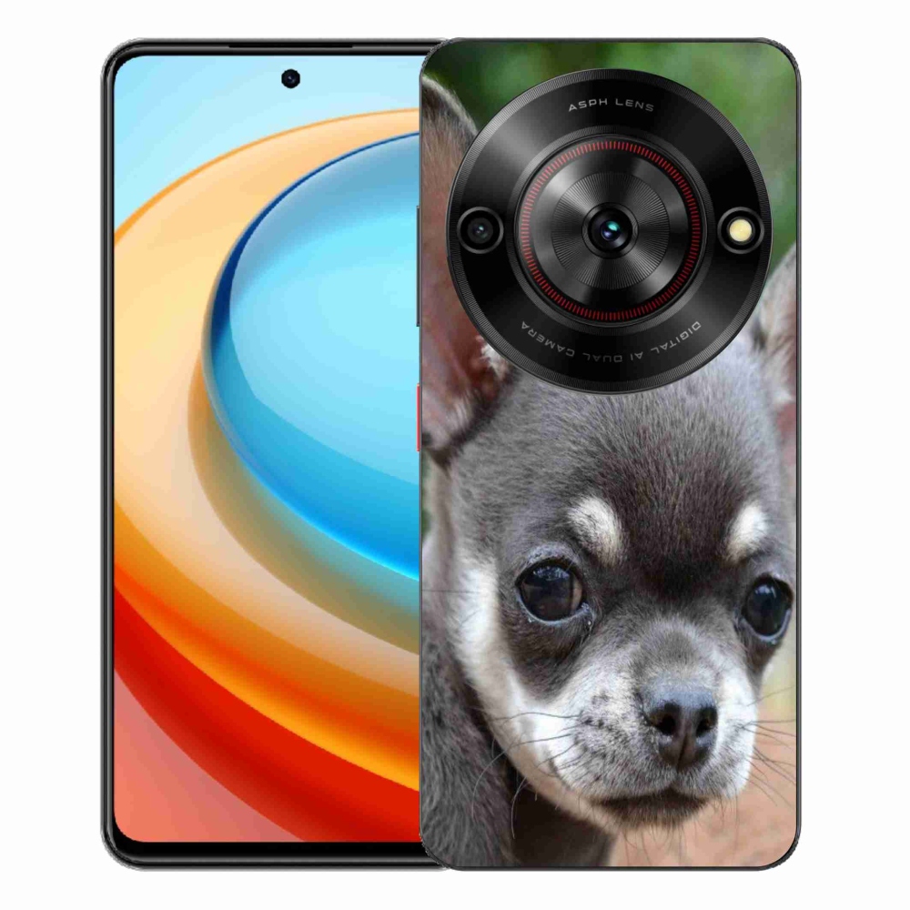 Gélový kryt mmCase na ZTE Blade A75 - čivava