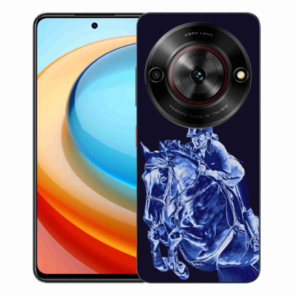 Gélový kryt mmCase na ZTE Blade A75 - dostihový kôň