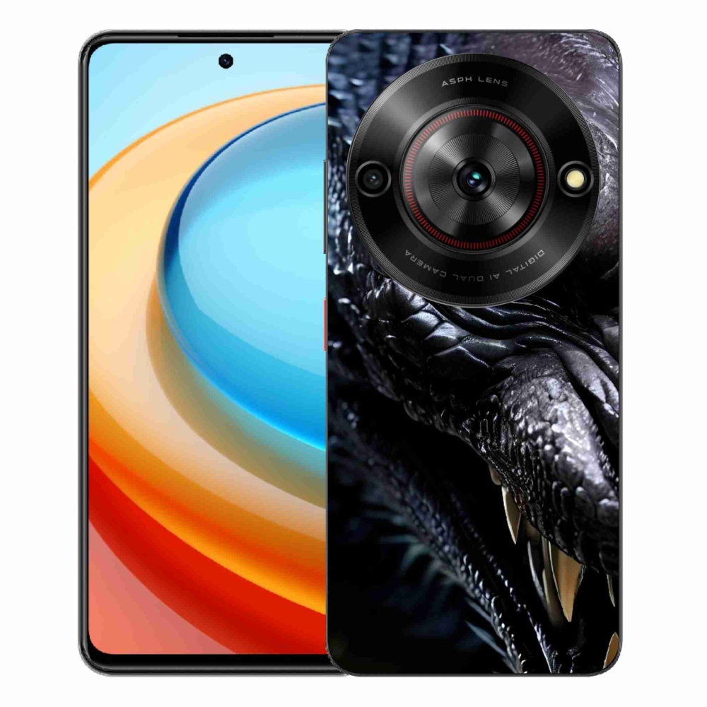Gélový kryt mmCase na ZTE Blade A75 - dračí pohľad