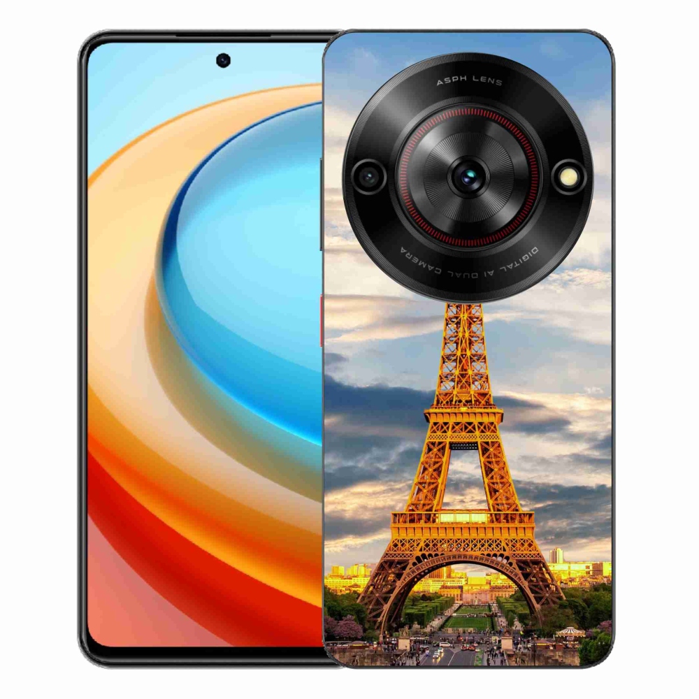 Gélový kryt mmCase na ZTE Blade A75 - eiffelova veža 3