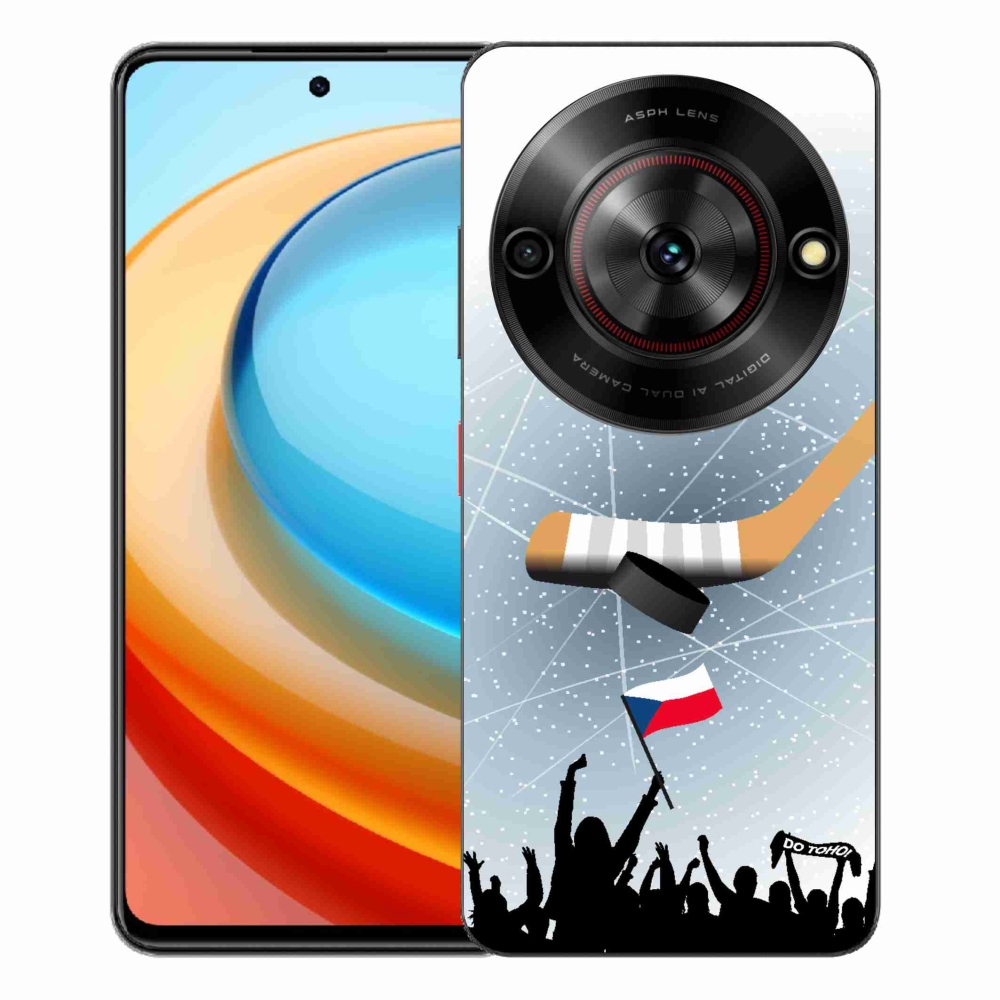 Gélový kryt mmCase na ZTE Blade A75 - fanúšikovia hokeja