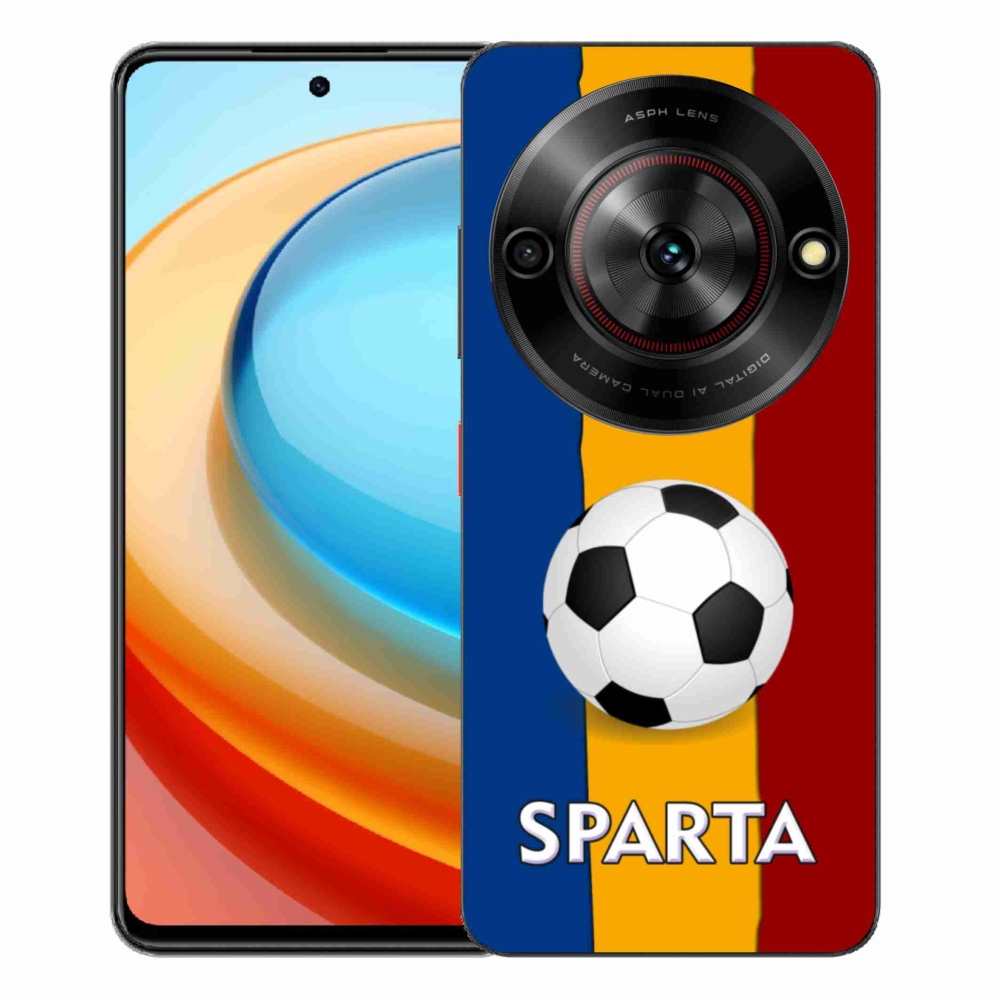 Gélový kryt mmCase na ZTE Blade A75 - futbal 1
