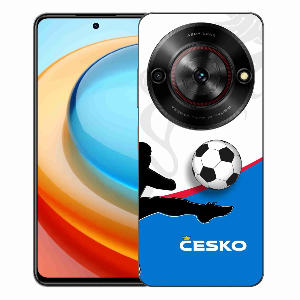 Gélový kryt mmCase na ZTE Blade A75 - futbal Česko 3
