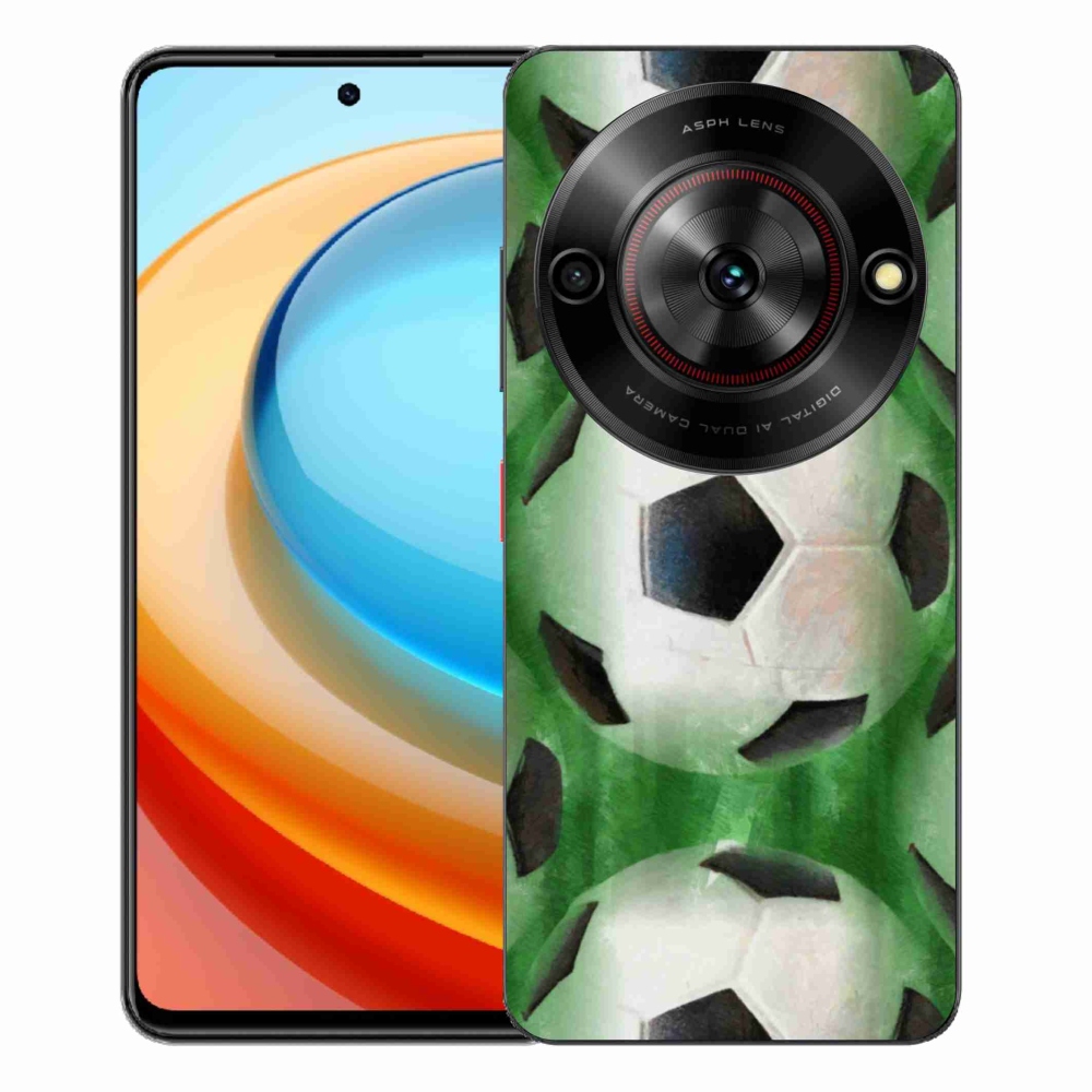 Gélový kryt mmCase na ZTE Blade A75 - futbalová lopta