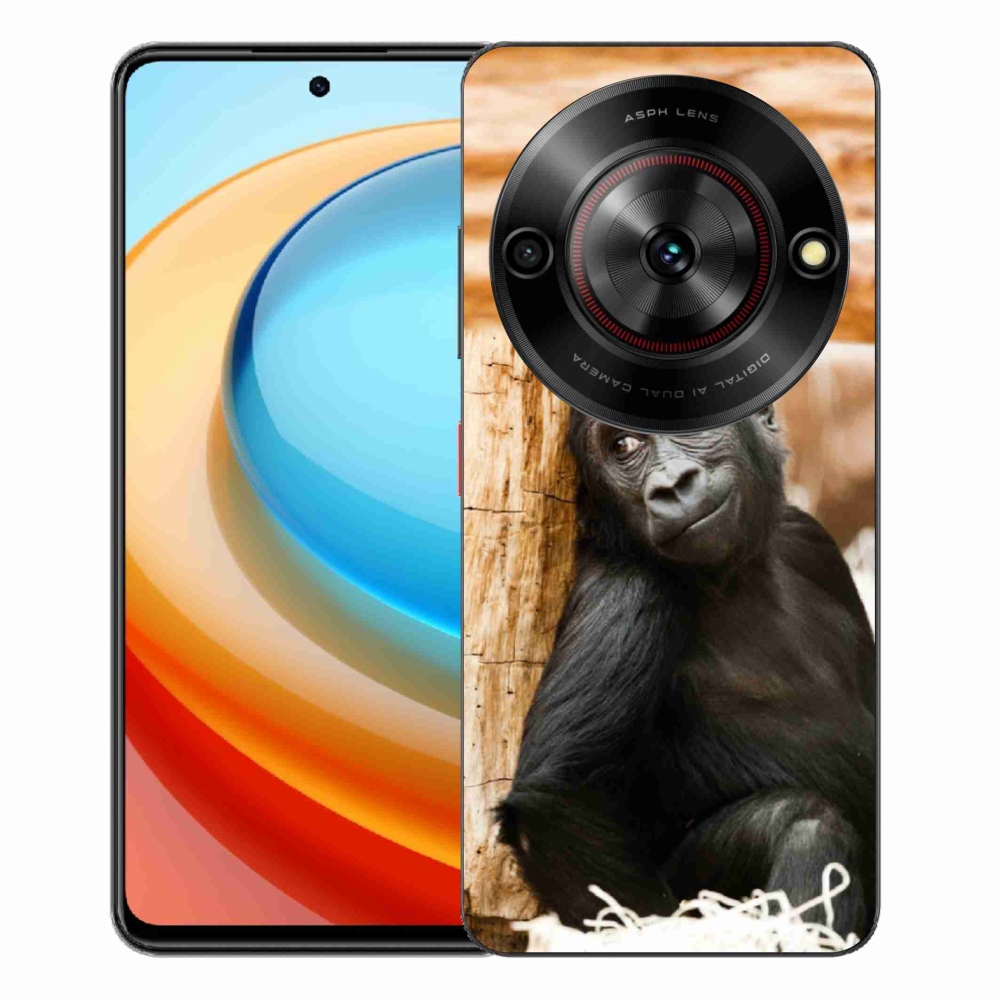 Gélový kryt mmCase na ZTE Blade A75 - gorila