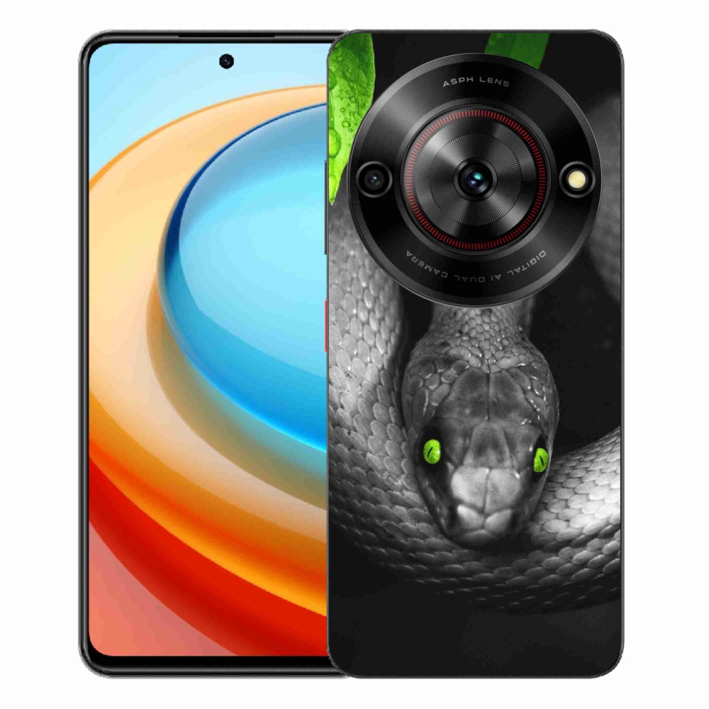 Gélový kryt mmCase na ZTE Blade A75 - had