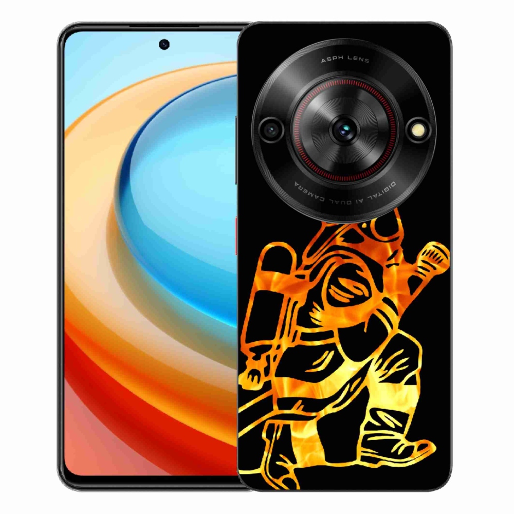 Gélový kryt mmCase na ZTE Blade A75 - hasič 1