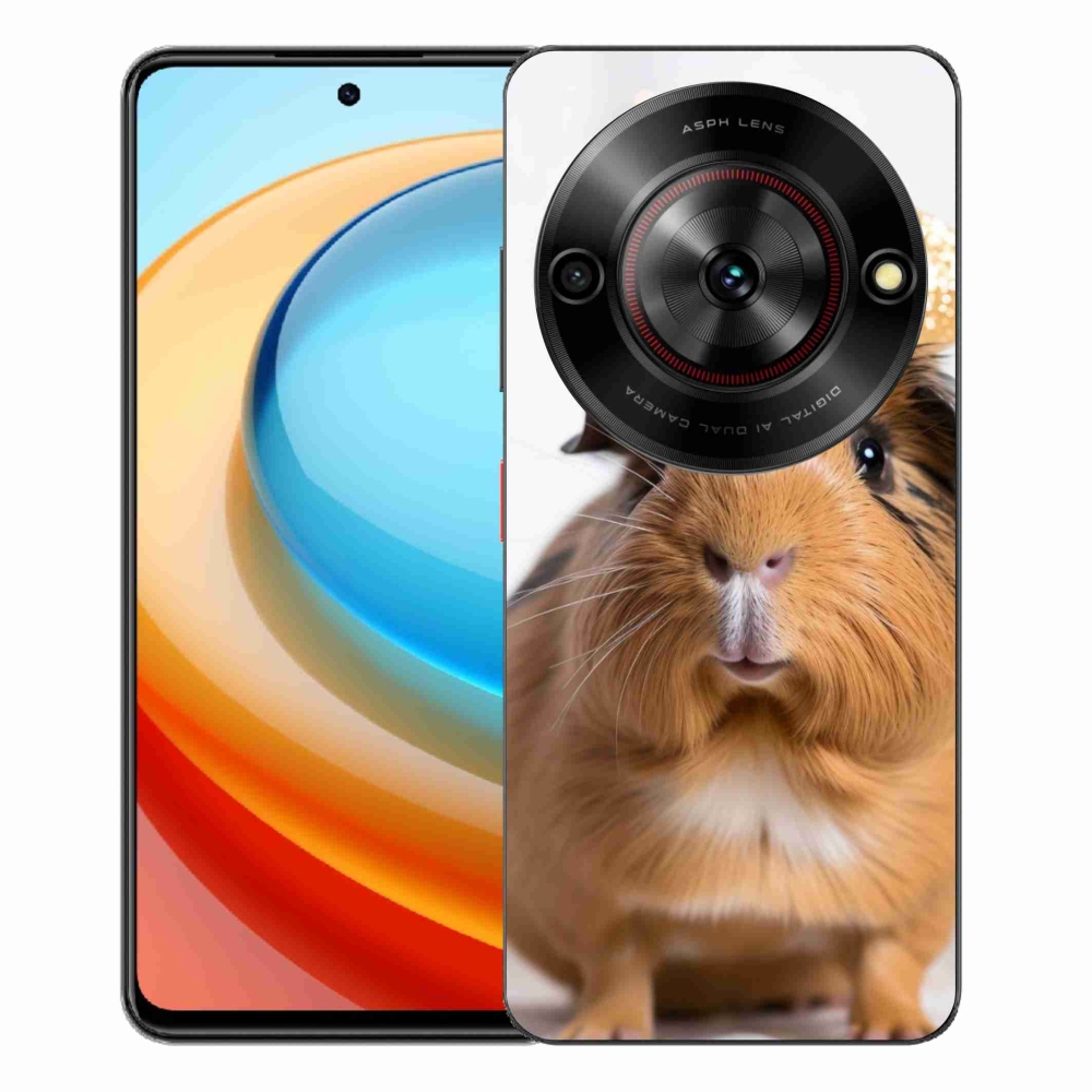 Gélový kryt mmCase na ZTE Blade A75 - hnedé morča