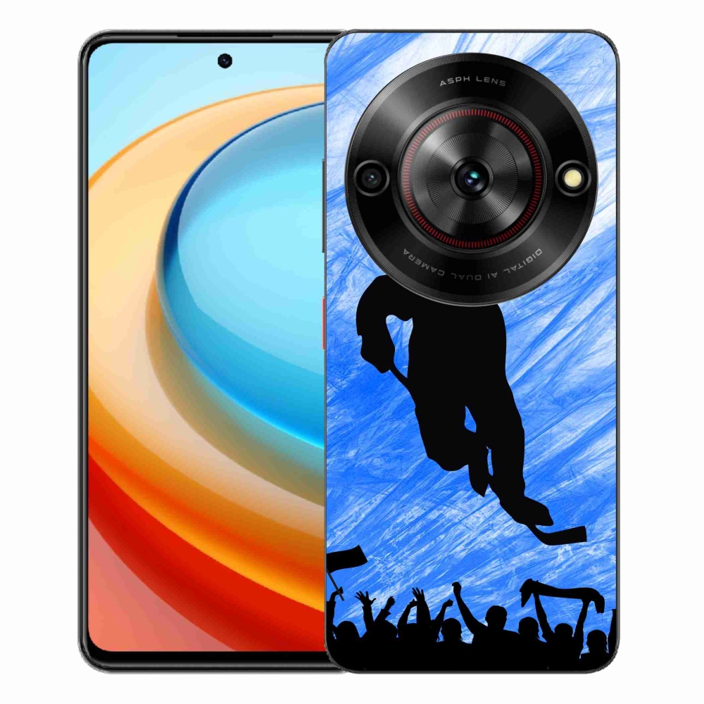 Gélový kryt mmCase na ZTE Blade A75 - hokejový hráč