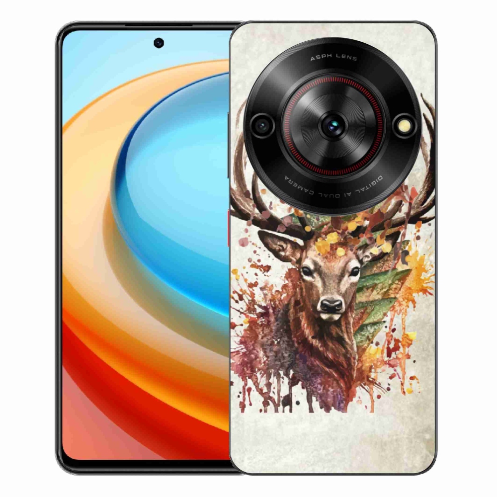 Gélový kryt mmCase na ZTE Blade A75 - jeleň 1