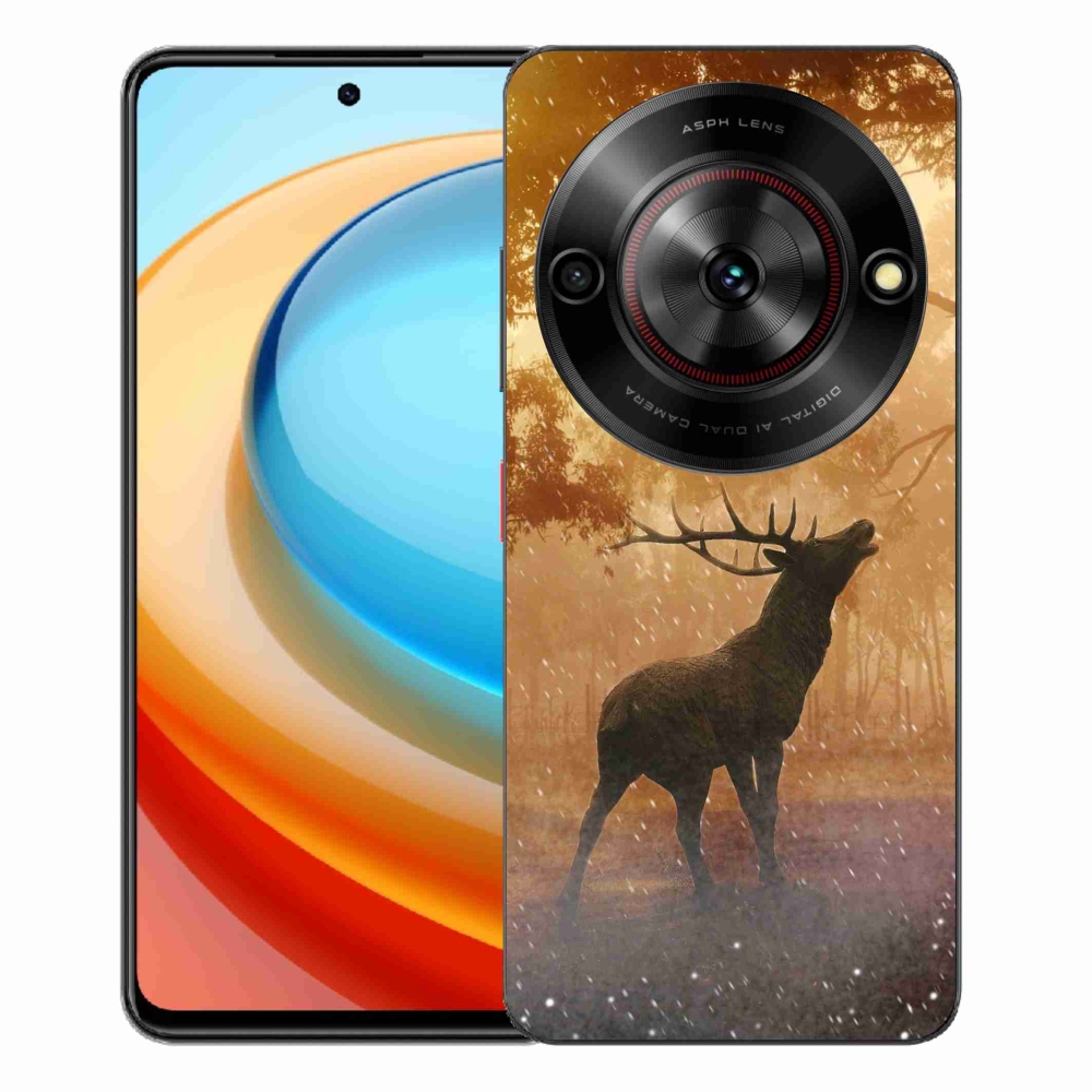 Gélový kryt mmCase na ZTE Blade A75 - jeleň v ruji