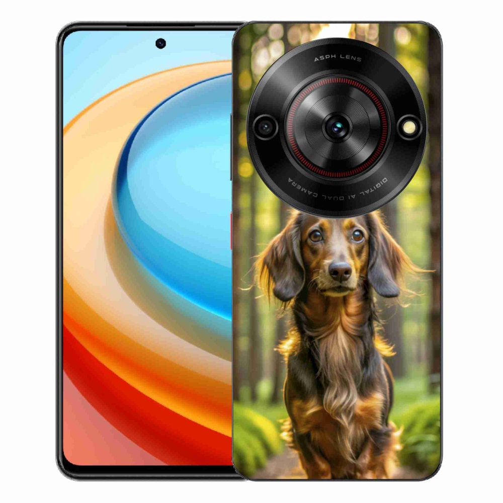 Gélový kryt mmCase na ZTE Blade A75 - jazvečík 4
