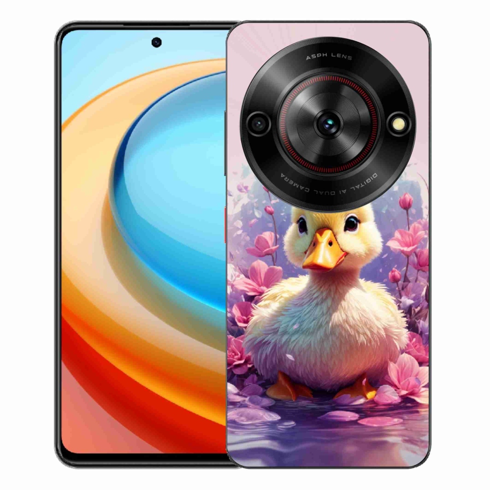 Gélový kryt mmCase na ZTE Blade A75 - kačička