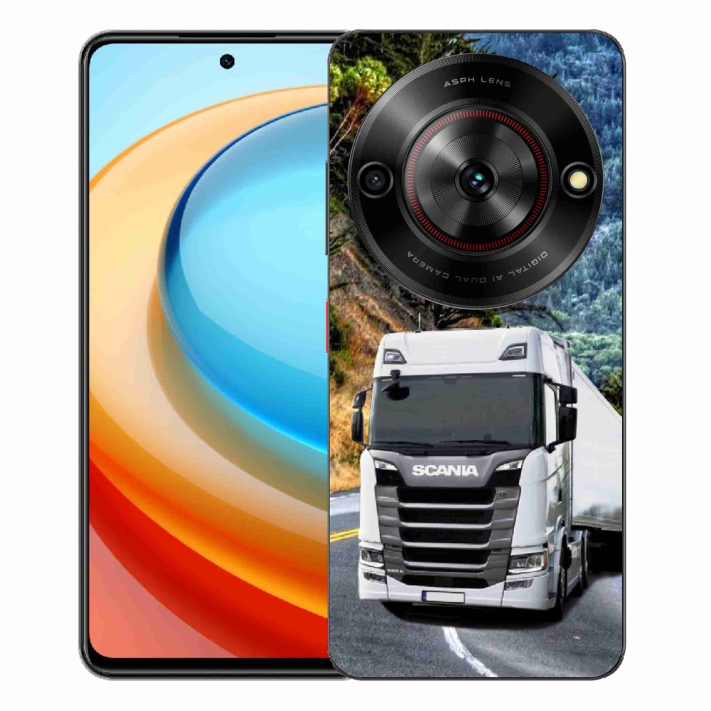 Gélový kryt mmCase na ZTE Blade A75 - kamión 1