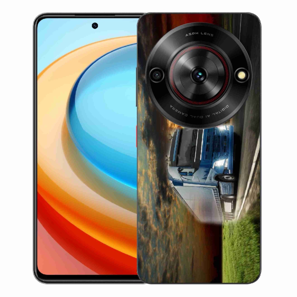 Gélový kryt mmCase na ZTE Blade A75 - kamión 4