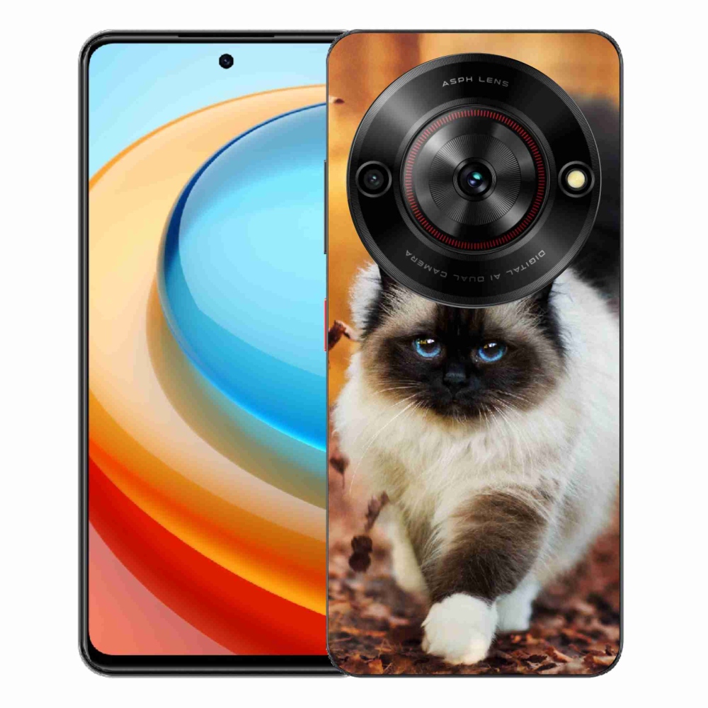 Gélový kryt mmCase na ZTE Blade A75 - mačka