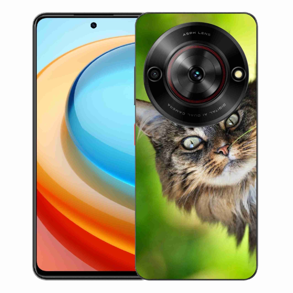 Gélový kryt mmCase na ZTE Blade A75 - mačka 3