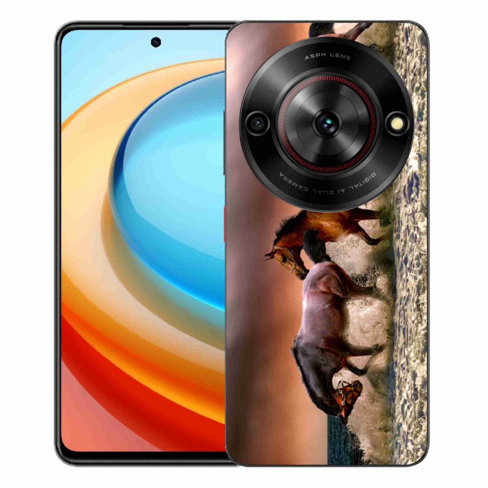 Gélový kryt mmCase na ZTE Blade A75 - kone 1