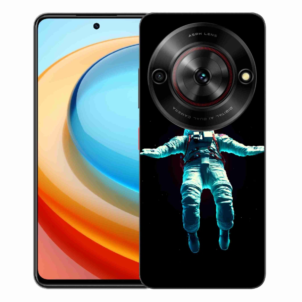 Gélový kryt mmCase na ZTE Blade A75 - kozmonaut