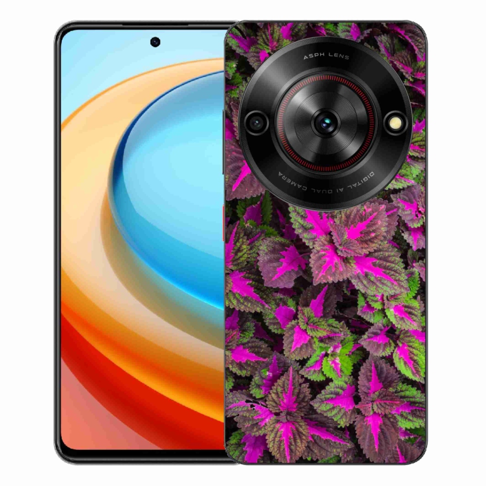 Gélový kryt mmCase na ZTE Blade A75 - kvety 10