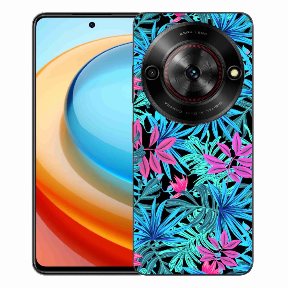 Gélový kryt mmCase na ZTE Blade A75 - kvety 3