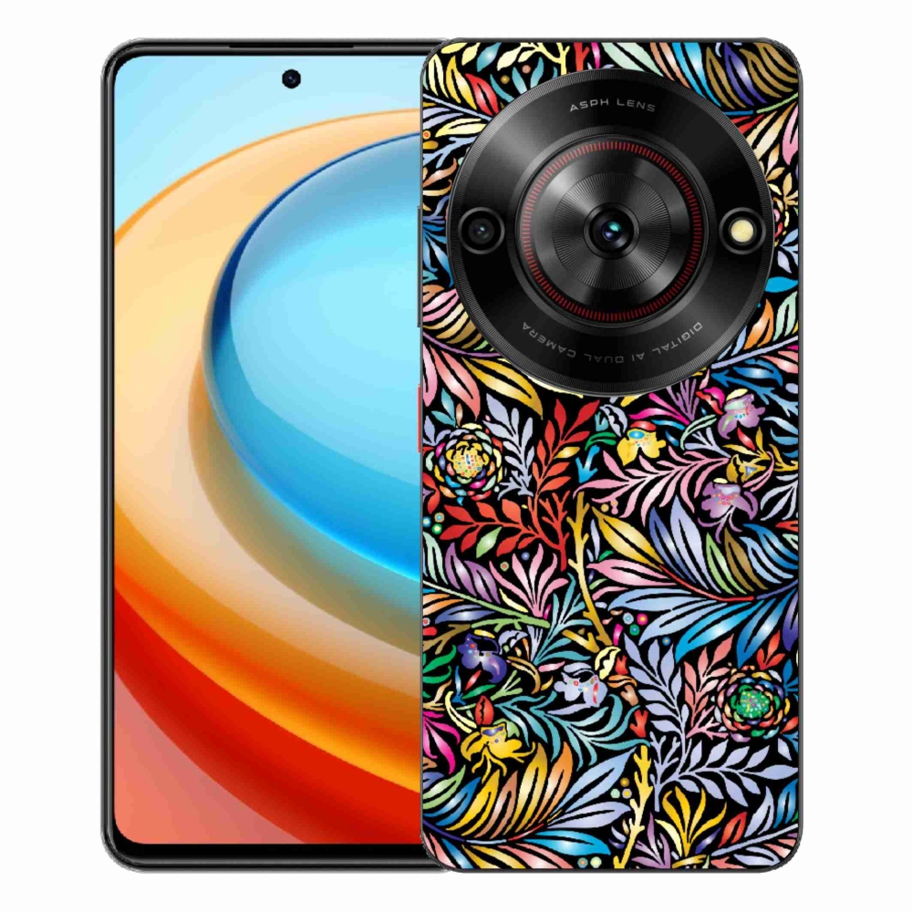 Gélový kryt mmCase na ZTE Blade A75 - kvety 5