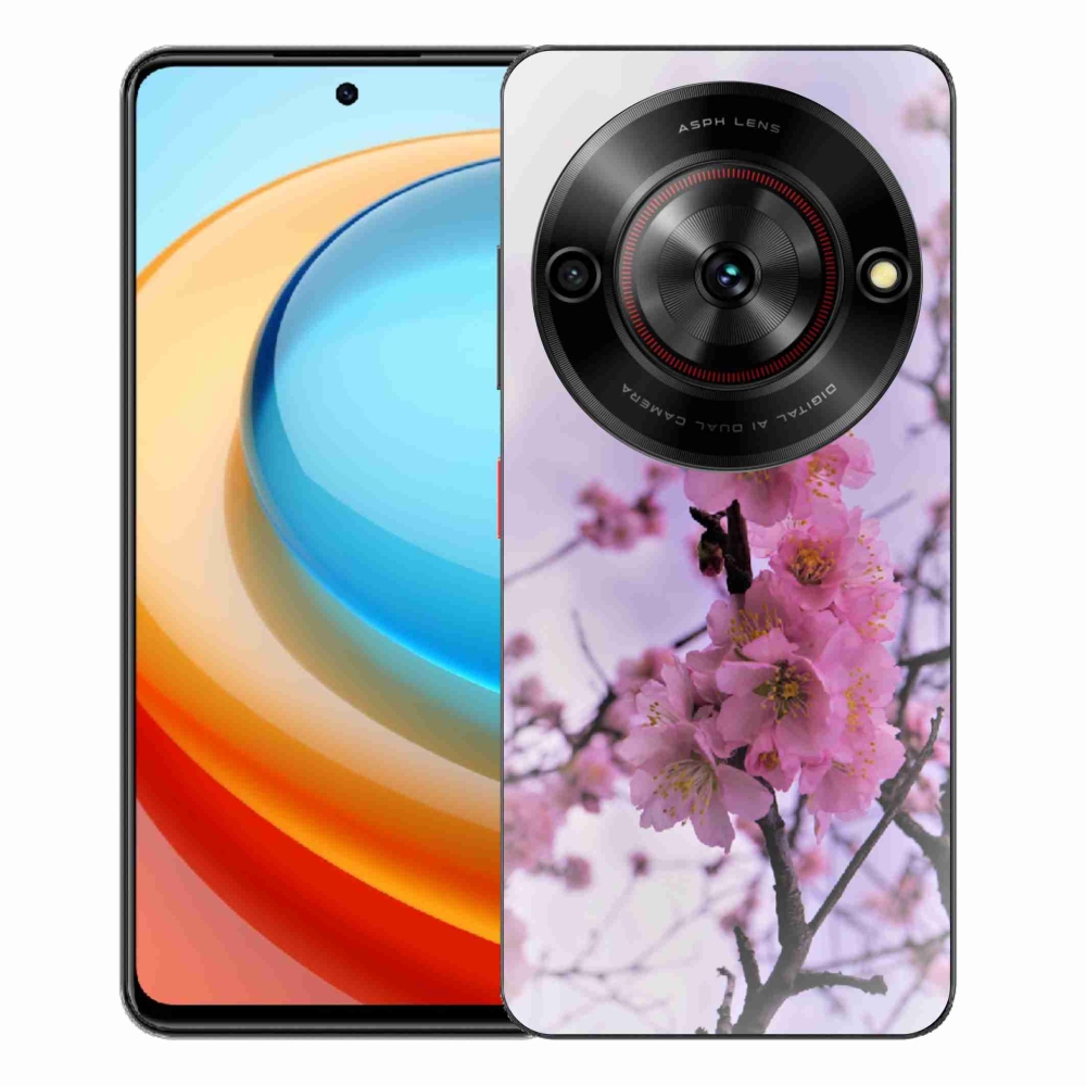 Gélový kryt mmCase na ZTE Blade A75 - kvety 7