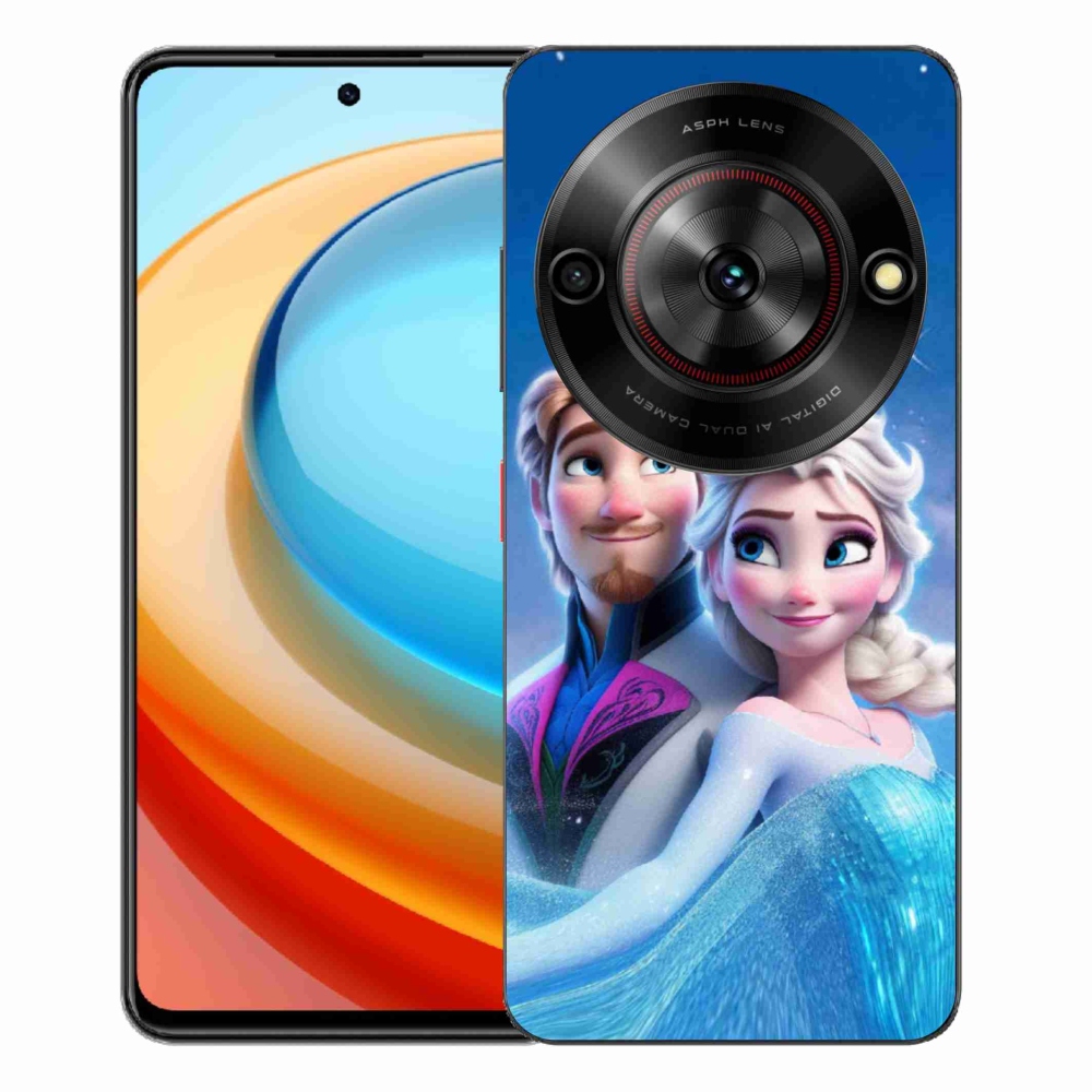 Gélový kryt mmCase na ZTE Blade A75 - ľadové kráľovstvo 1
