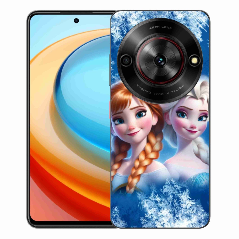 Gélový kryt mmCase na ZTE Blade A75 - ľadové kráľovstvo 2