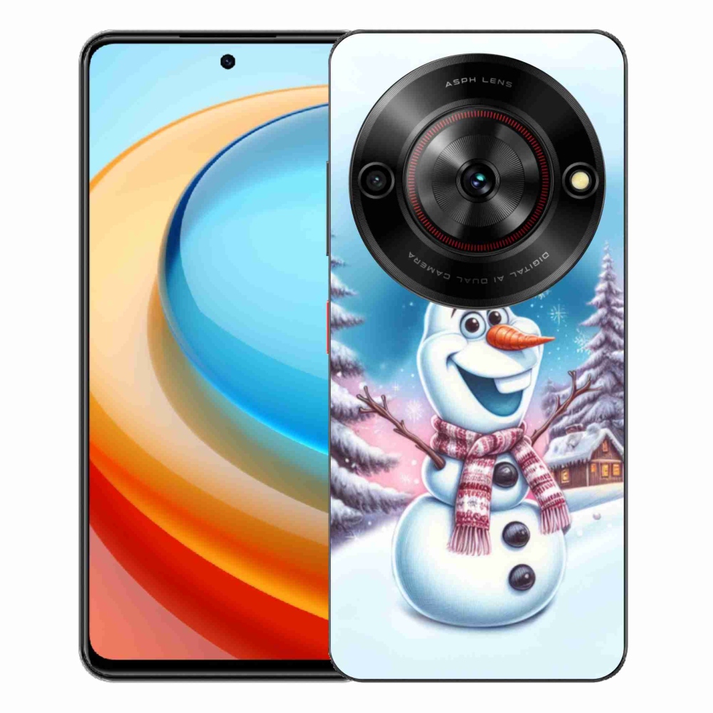 Gélový kryt mmCase na ZTE Blade A75 - ľadové kráľovstvo