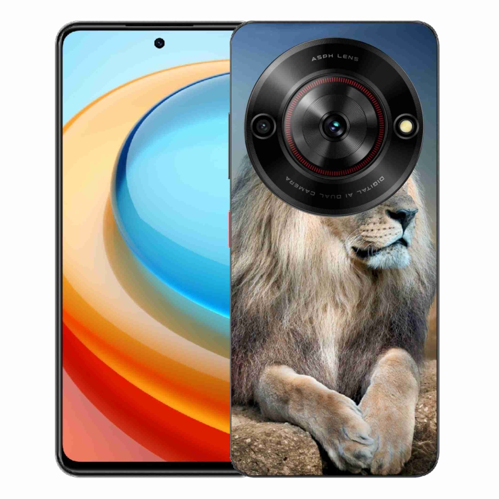 Gélový kryt mmCase na ZTE Blade A75 - lev 1