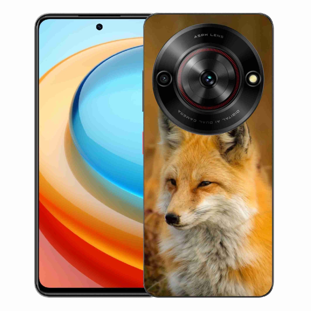 Gélový kryt mmCase na ZTE Blade A75 - líška