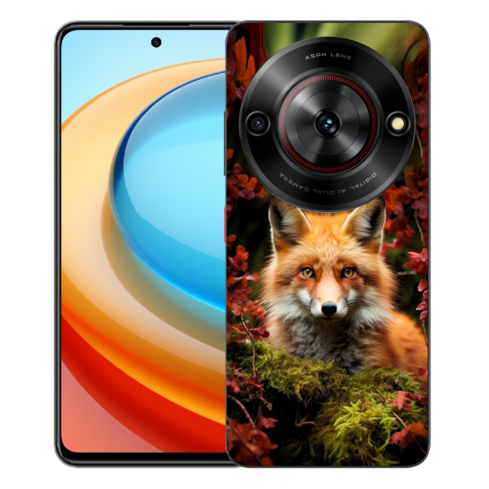 Gélový kryt mmCase na ZTE Blade A75 - líška v lese