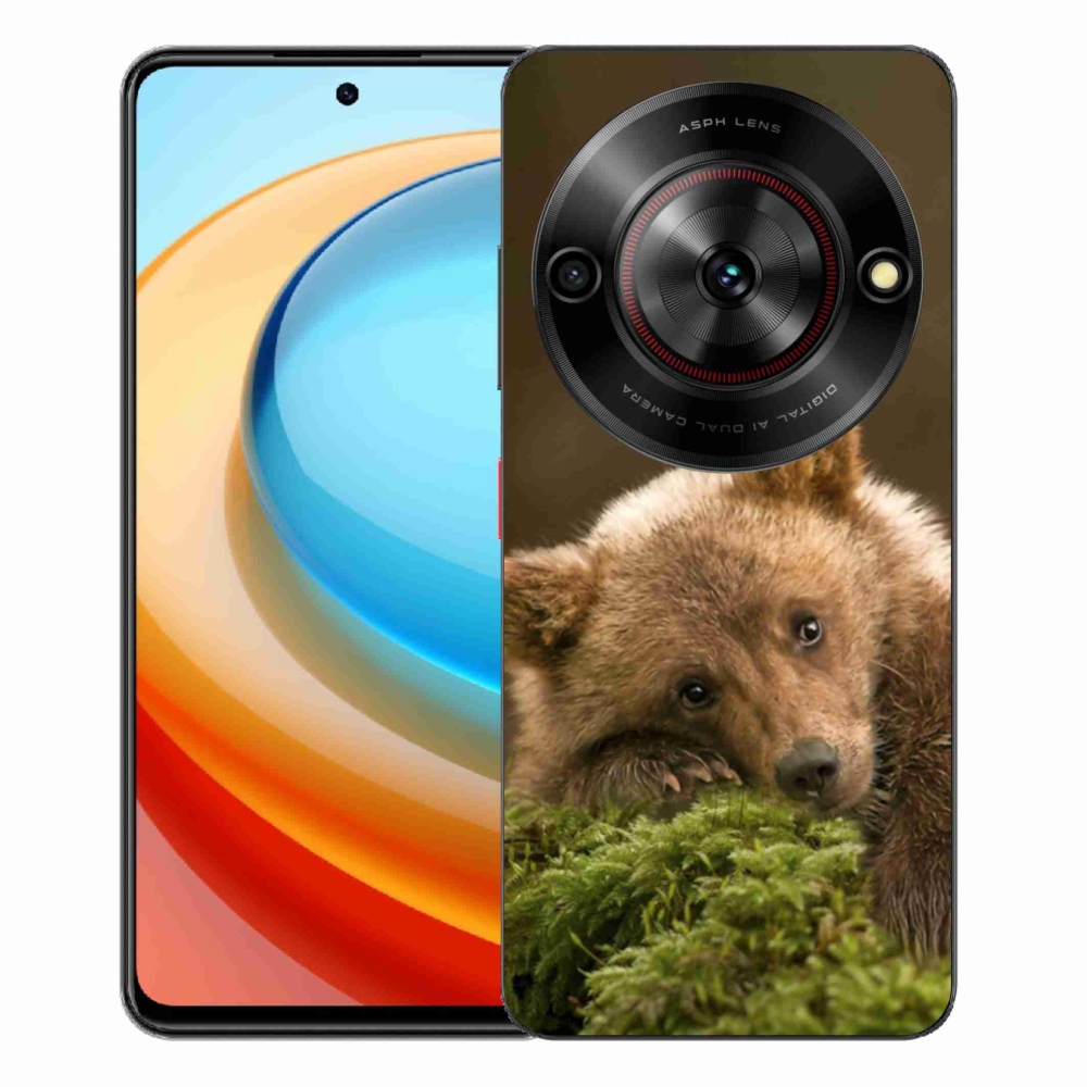 Gélový kryt mmCase na ZTE Blade A75 - medveď