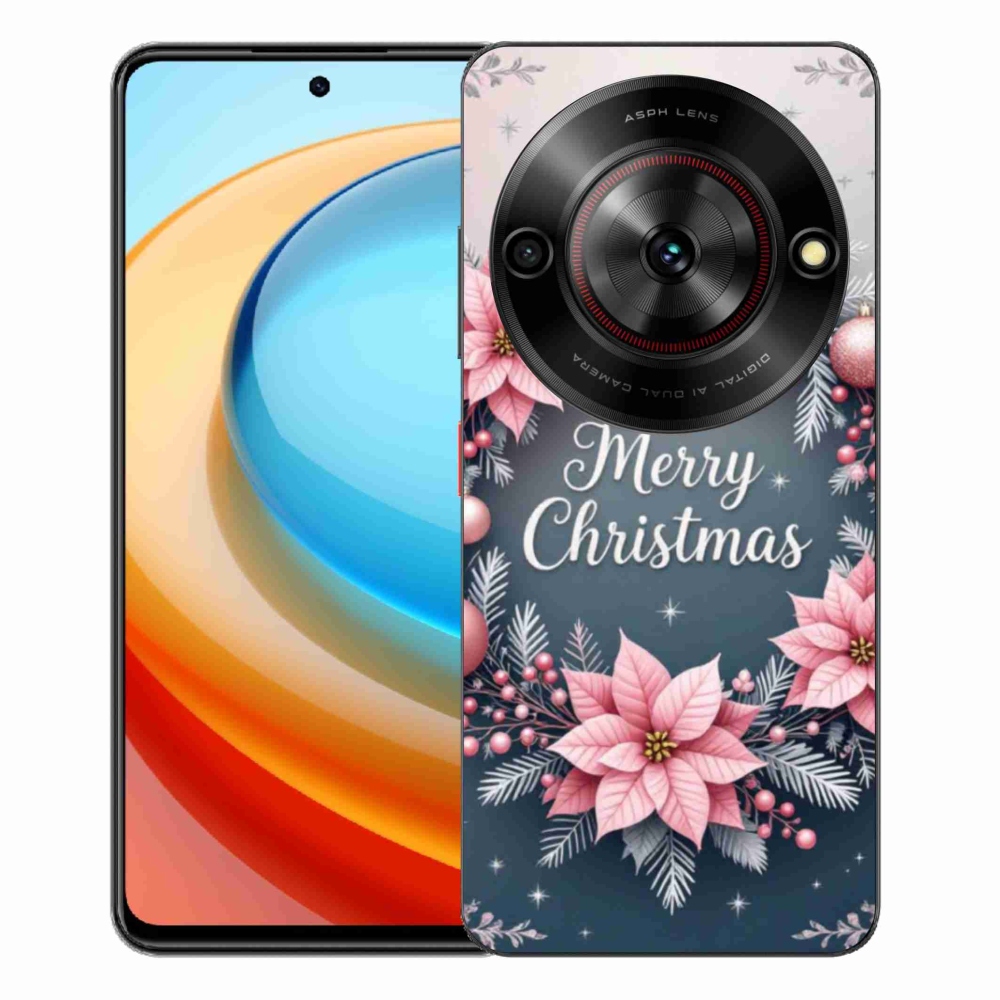 Gélový kryt mmCase na ZTE Blade A75 - merry christmas